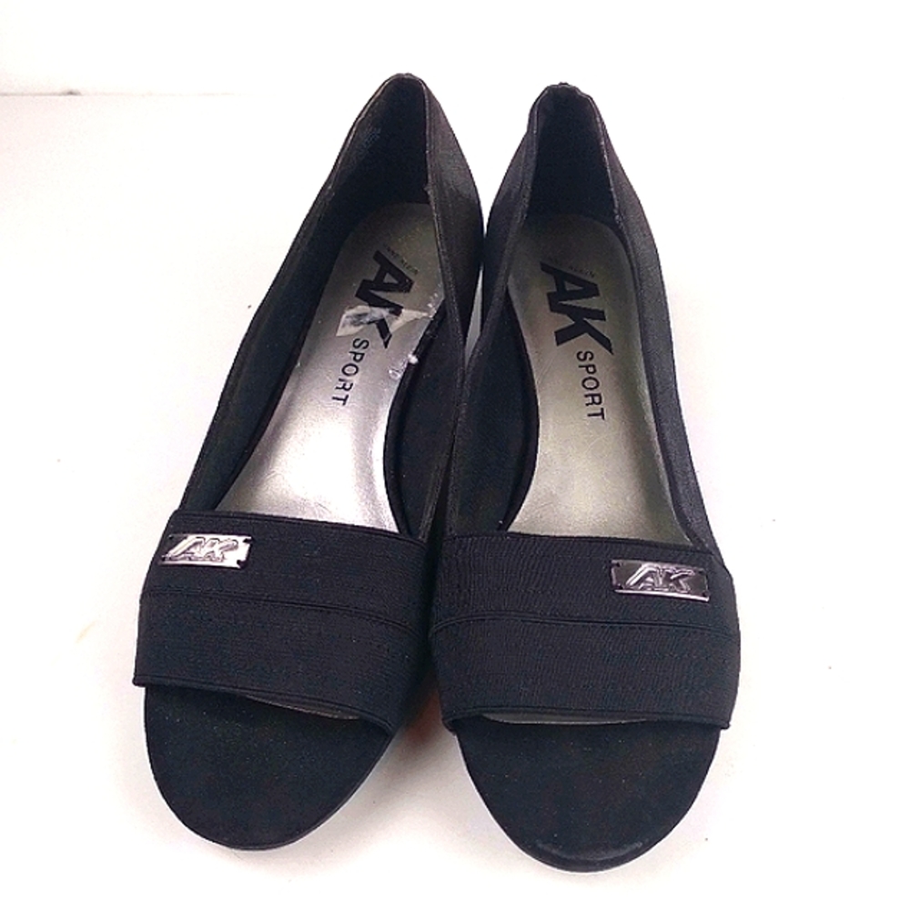 Anne Klein wedge heel peep toe shoe size llM